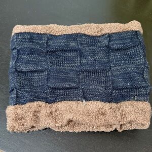 Cozy Knit and Fleece Neck Warmer
